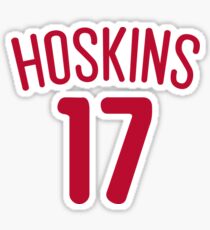 Rhys Hoskins Jersey Sticker