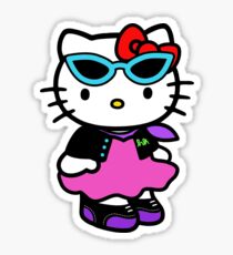 Hello Kitty punk rock Sticker