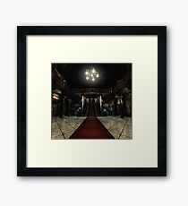 Resident Evil - Arklay Hall Framed Print