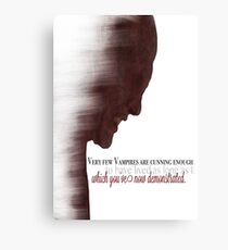 The Master - Buffy Canvas Print