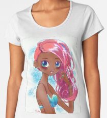 Cute Kawaii Mermaid Treasure L.O.L. Surprise Doll Shoujo Anime Fan Art Women's Premium T-Shirt