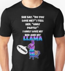Fortnite - Gods plan Llama parody Unisex T-Shirt