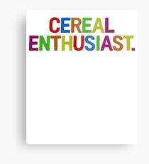 Cereal Enthusiast + Foodie Hangry Food Metal Print