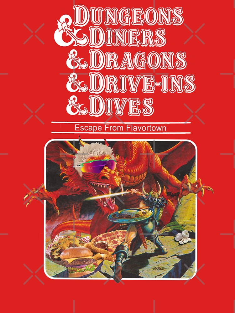 Dungeons & Diners & Dragons & Drive-Ins & Dives: Slightly Larger Image by ErikVogt