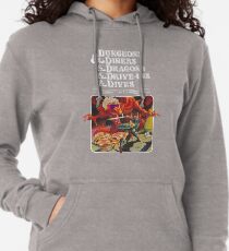 Dungeons & Diners & Dragons & Drive-Ins & Dives: Slightly Larger Image Lightweight Hoodie