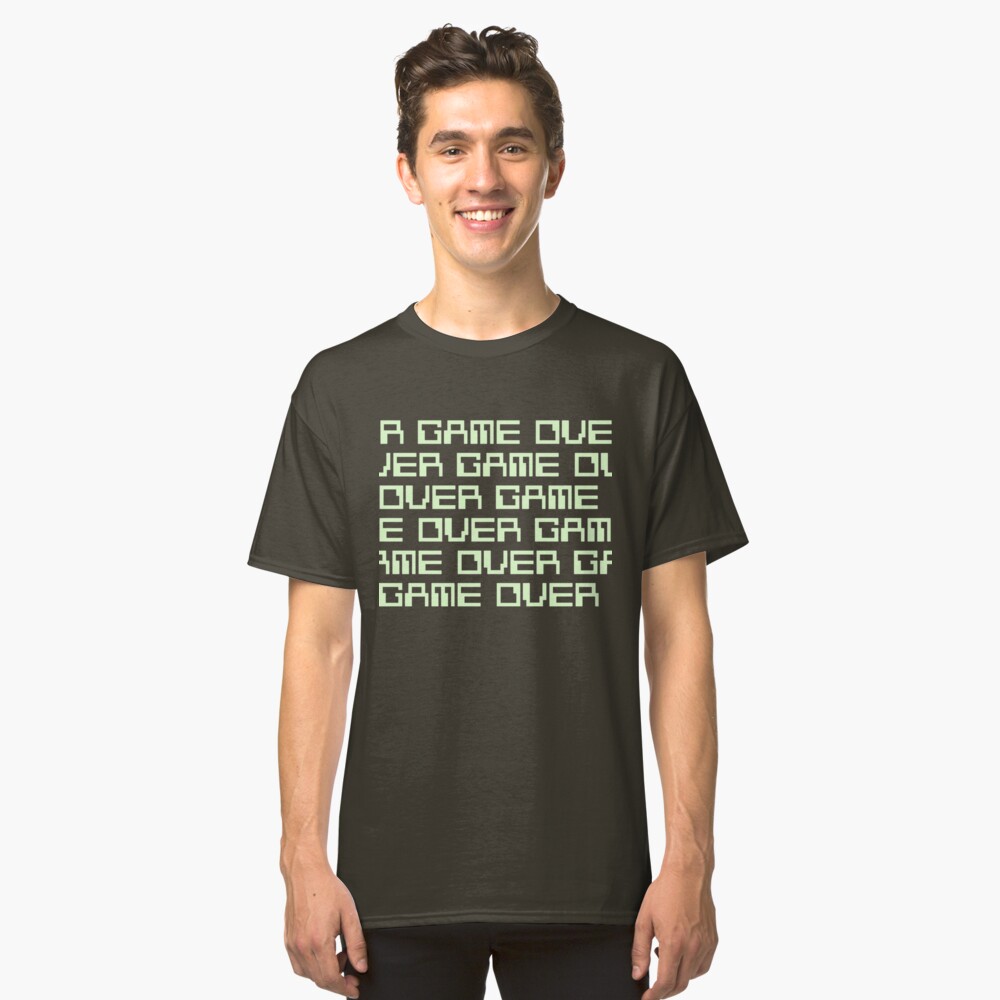 GAME OVER (green) Classic T-Shirt
