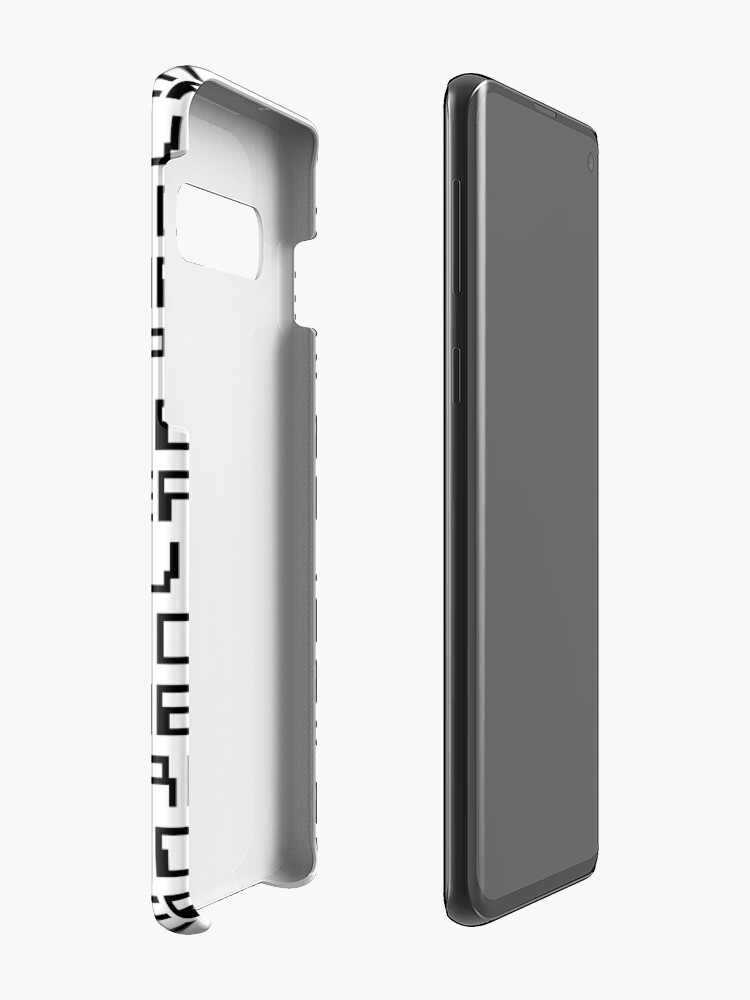 Alternate view of GAME OVER (black) Case & Skin for Samsung Galaxy