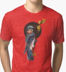EASTERN BLUEBIRD Tri-blend T-Shirt