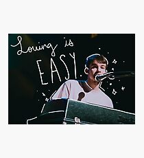 rex orange county - loving is easy Photographic Print