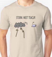 Storm. Meet Teacup. Slim Fit T-Shirt