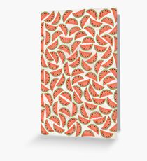 Little Watermelon Greeting Card