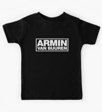 armin van buuren shirt house trance edm electric Kids Tee