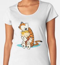 calvin and hobbes Women's Premium T-Shirt