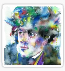 FRANCOIS-RENE DE CHATEAUBRIAND - watercolor portrait Sticker