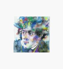 FRANCOIS-RENE DE CHATEAUBRIAND - watercolor portrait Art Board
