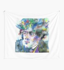 FRANCOIS-RENE DE CHATEAUBRIAND - watercolor portrait Wall Tapestry