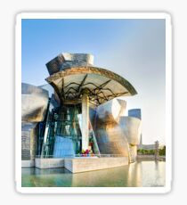 Guggenheim Bilbao Vertical Sticker