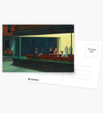 NIGHT HAWKS - EDWARD HOPPER Postcards