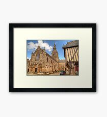 Historic Dinan Framed Print