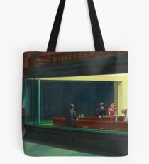 NACHTSPIELE - EDWARD HOPPER Tote Bag