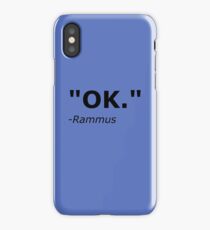 League of Legend - Rammus "OK." iPhone Case