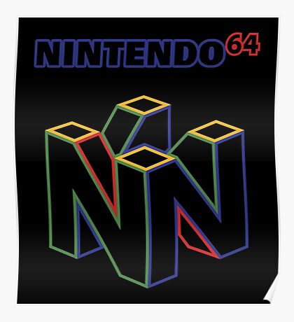 Nintendo 64 Posters | Redbubble