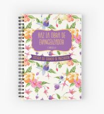 Cuaderno de espiral Escuela del Servicio de Precursor (Diseño n. ° 8)
