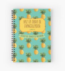 Cuaderno de espiral Escuela del Servicio de Precursor (Diseño n. ° 6)