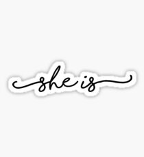 She is Sticker