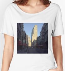 Apartament, #Apartment,  Building function, #Building #function, New York, Manhattan, Chamber Street, #NewYork, #Manhattan, #ChamberStreet Women's Relaxed Fit T-Shirt