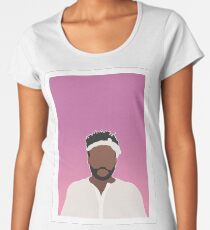 Camiseta premium de cuello ancho NIÑO GAMBINO