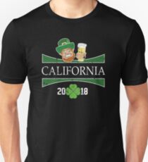 St Patricks Day 2018 California St Patricks Tee Shirts Unisex T-Shirt
