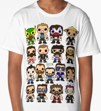 QWA Vinyl Pop-fighters Long T-Shirt