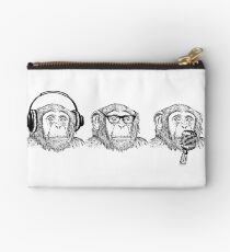 Hear Evil, See Evil, Speak Evil Studio Pouch