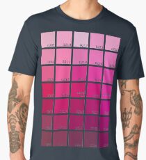 Shades of Pink Pantone Men's Premium T-Shirt
