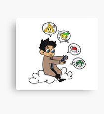 Nintendo angel Canvas Print