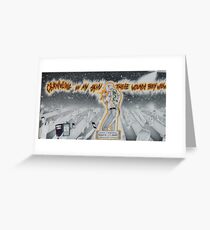 Chester Bennington Greeting Card