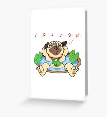 MOOTOO relaxing Greeting Card