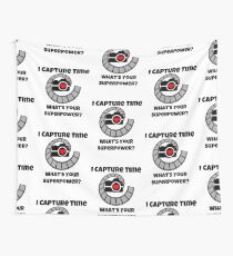 I Capture Time What's Your Super Power Camera and Film Design Wall Tapestry