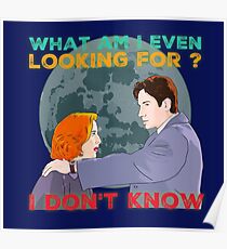 X files bad blood by Mimie Poster