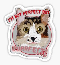 MUG / CUP - Bilbo: "I'm not perfect but PURRfect!" Sticker
