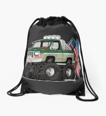Truck - Tuff Truck (with Flag) Drawstring Bag