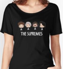 Die Supremes Frau Cute Kawaii Chibi Kopf Loose Fit T-Shirt