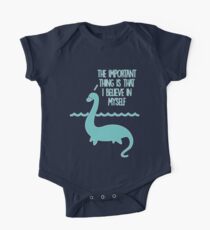 The important thing is that I believe in myself One Piece - Short Sleeve