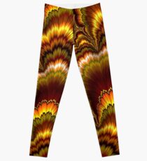 Turkey Feather Fractal Leggings