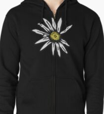 HUNNY DAISY LOGO Zipped Hoodie
