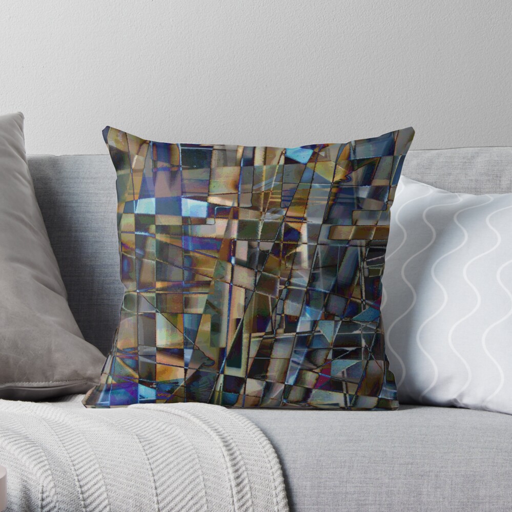 Kaleidoscope #16 Throw Pillow