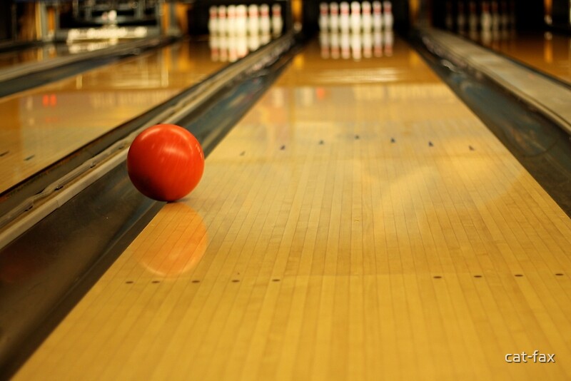 "Gutter Ball" by catfax Redbubble