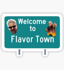 guy fieri, flavortown Sticker
