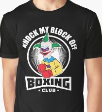 Knock My Block Off Boxing Club - Horror Movie T-shirt Graphic T-Shirt
